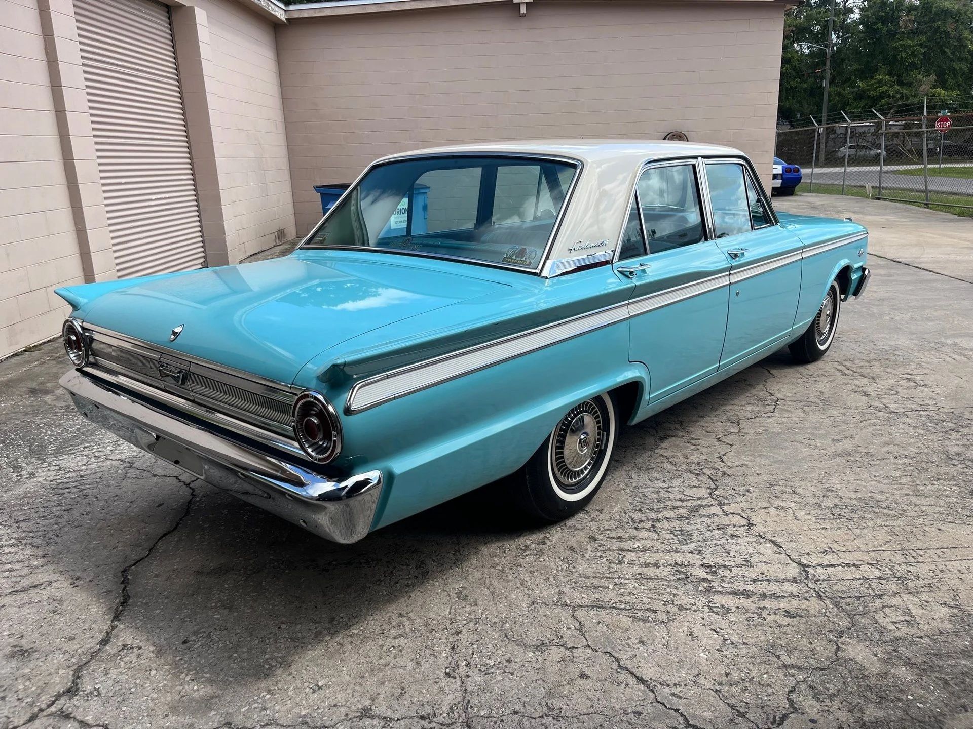 1963 Ford Fairlane 500 Sedan With 260 V8 And 3-Speed/Overdrive: Suddenly It's 1955 11 Right rear 3q view of a 1963 Fairlane sedan