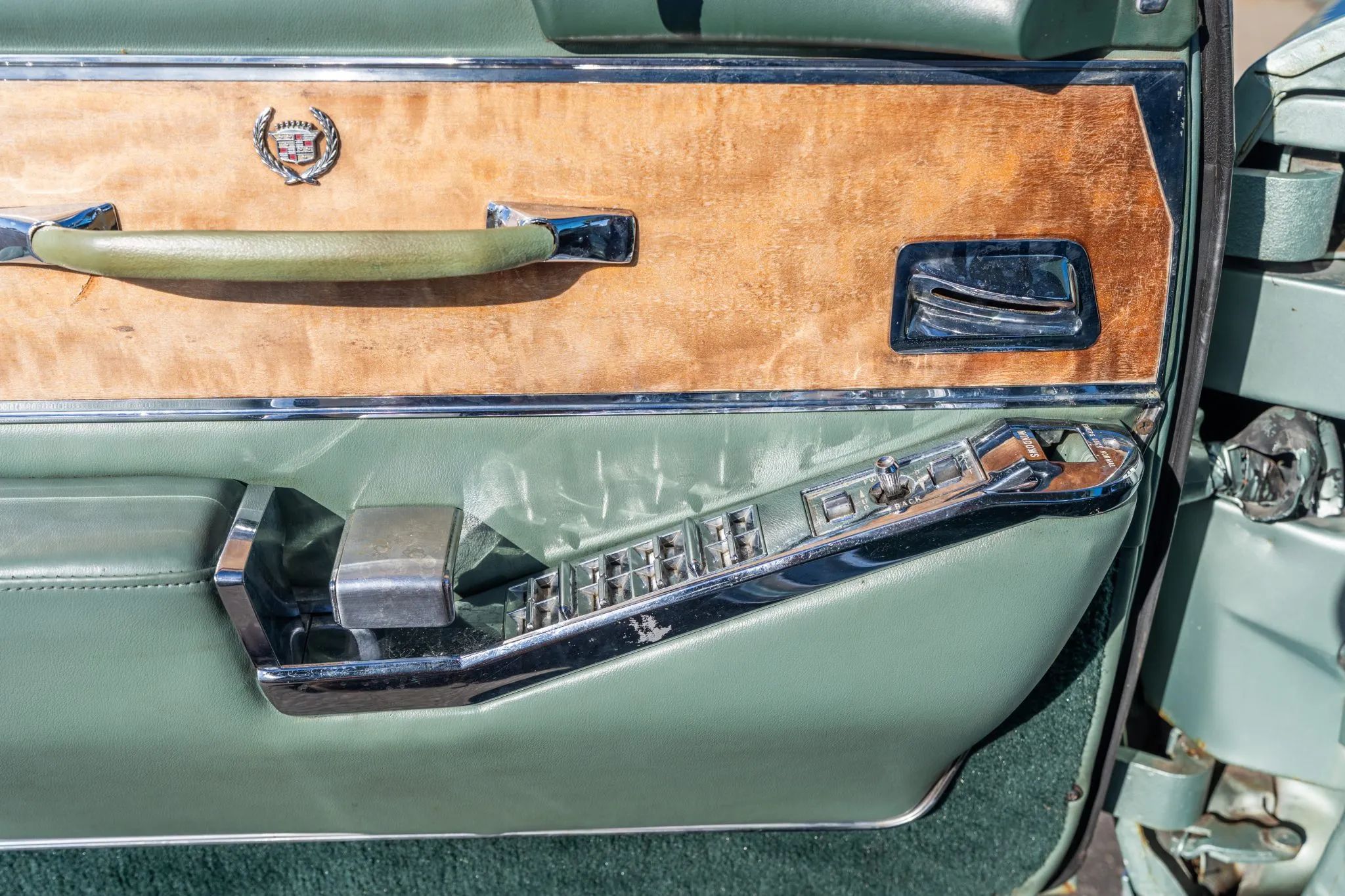 Door trim of a 1964 Cadillac