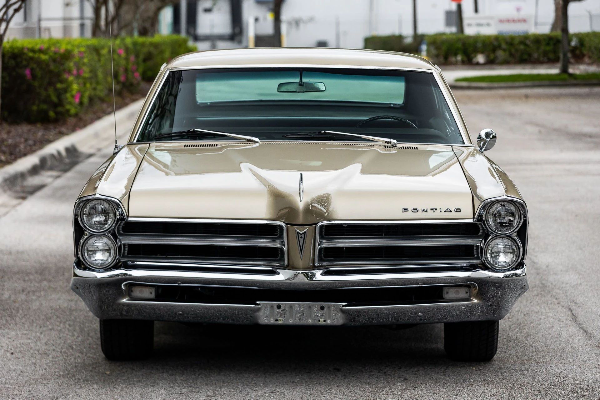 Front view of a 1965 Pontiac
