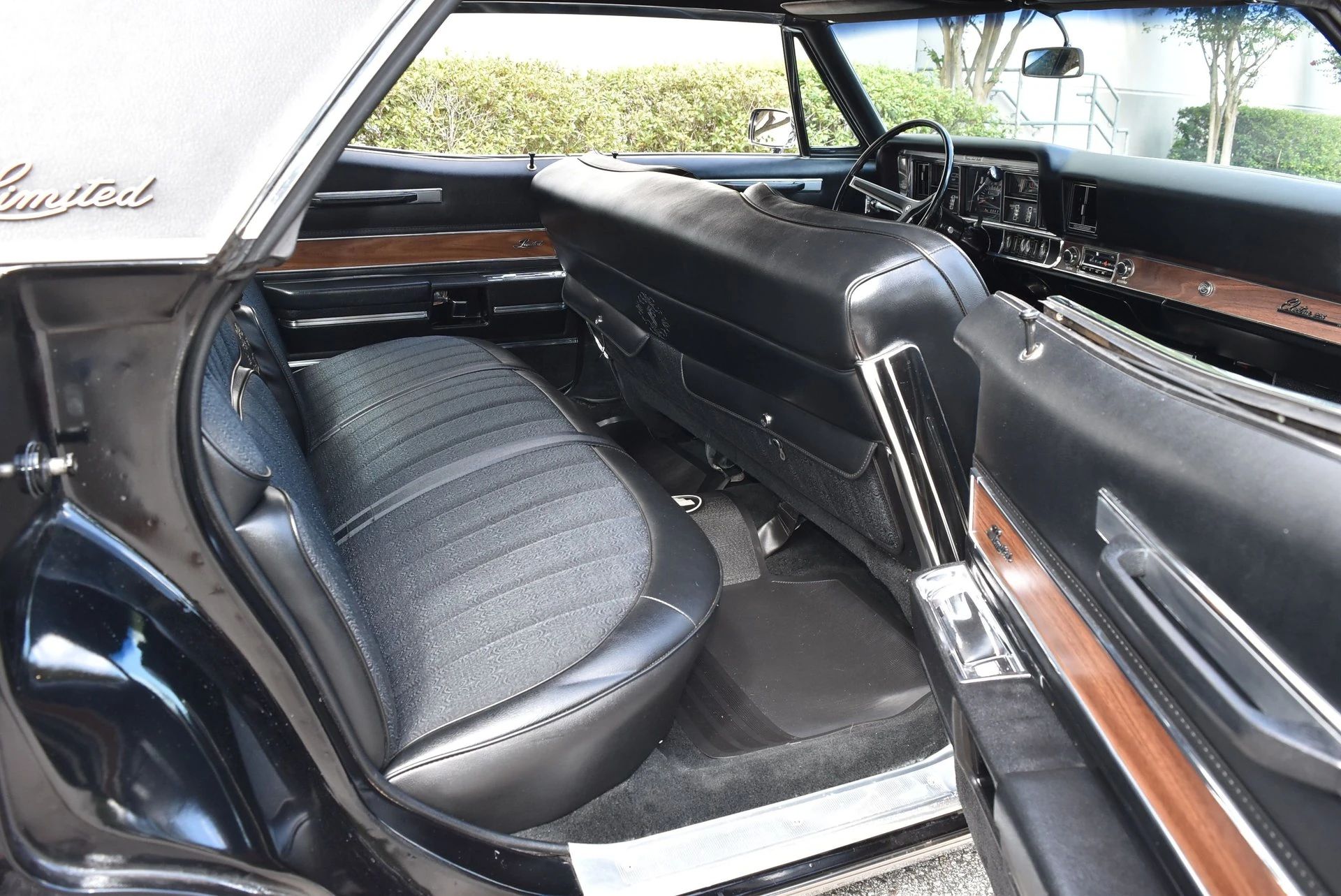 1968 Buick Electra 225 Limited: "I Didn't Know They're Building A Car Like This Today" 13 Back seat of a 1968 Buick four-door hardtop, seen through the right rear door
