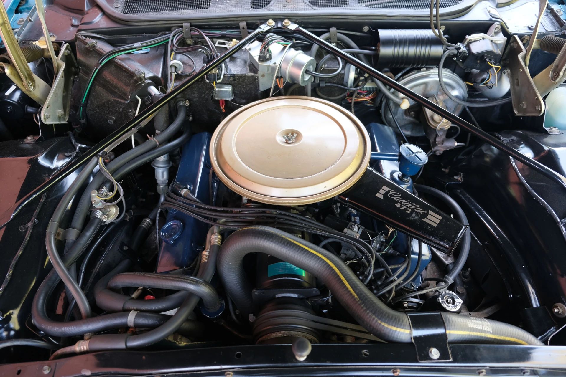 Engine in a 1968 Cadillac