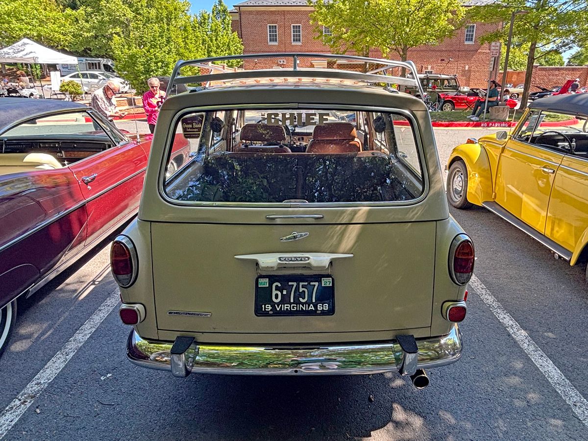 1968 Volvo 122 S Station Wagon: A Stodgy Trailblazer 13 1968 Volvo 122 S Station Wagon rear