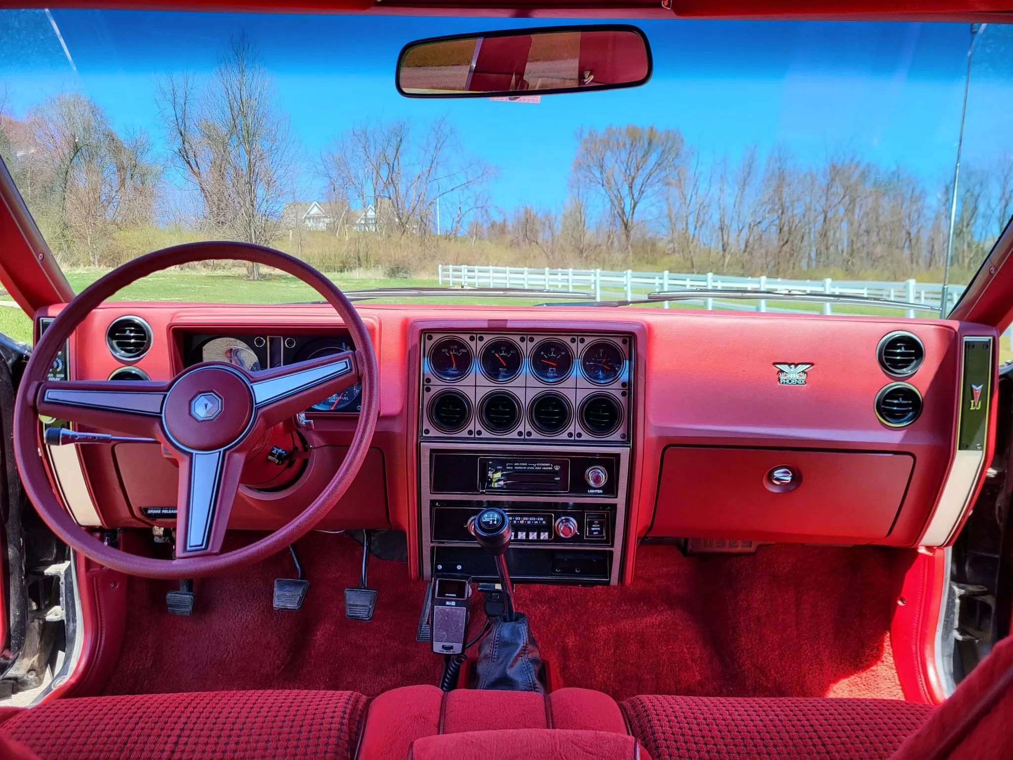 1980 Pontiac Phoenix LJ Coupe: Two Doors, Four Speeds, 32,349 Miles, Zero Credibility 15 Dashboard of a 1980 Pontiac Phoenix