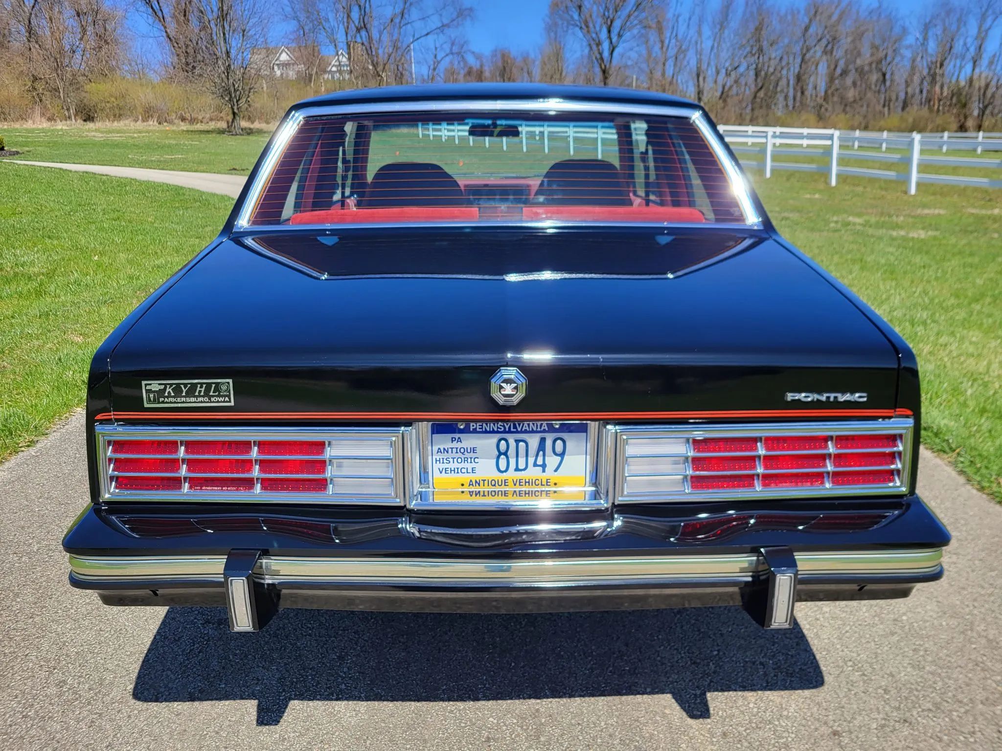 1980 Pontiac Phoenix LJ Coupe: Two Doors, Four Speeds, 32,349 Miles, Zero Credibility 12 Rear view of a 1980 Pontiac Phoenix notchback