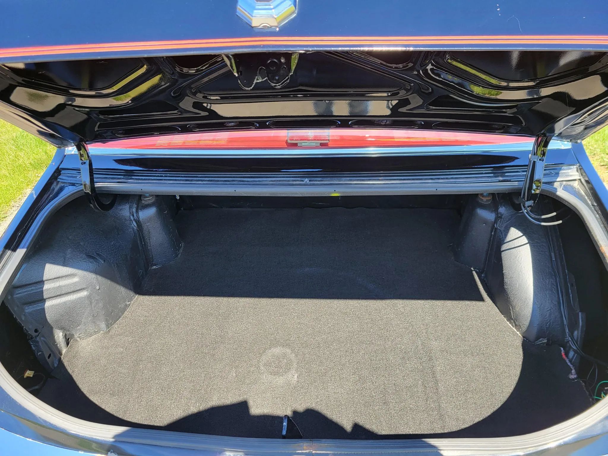 1980 Pontiac Phoenix LJ Coupe: Two Doors, Four Speeds, 32,349 Miles, Zero Credibility 11 Trunk compartment of a 1980 Pontiac Phoenix notchback
