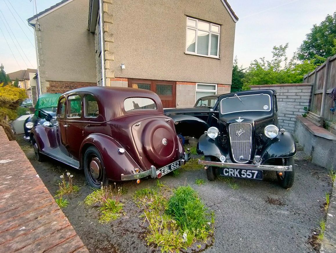 Curbside Finds: A Yard Full of Prewar and Early Postwar British Classics 1 55304370627 9c9b6657e2 b