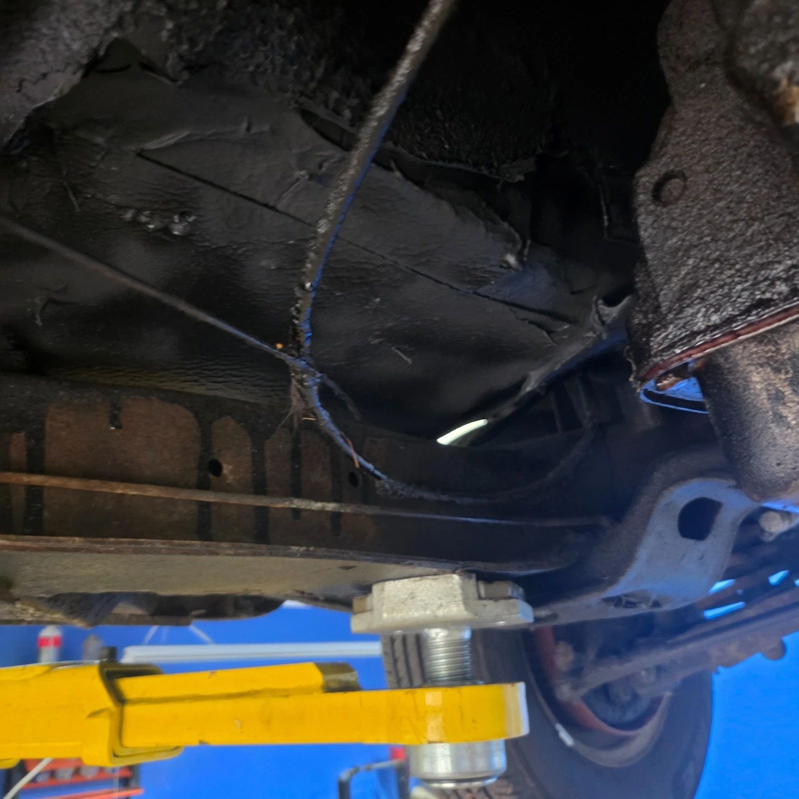 Undercarriage of 1962 Studebaker Lark