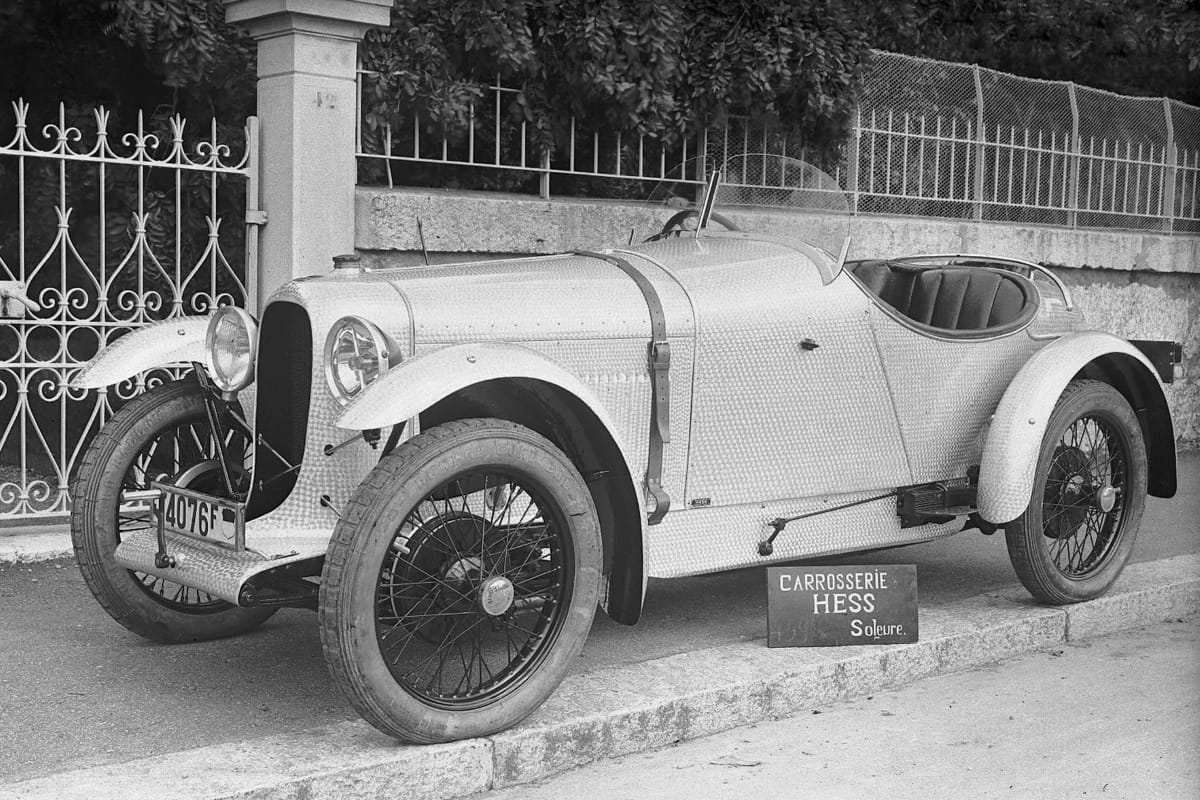 Amilcar CGSS carrosserie Hess