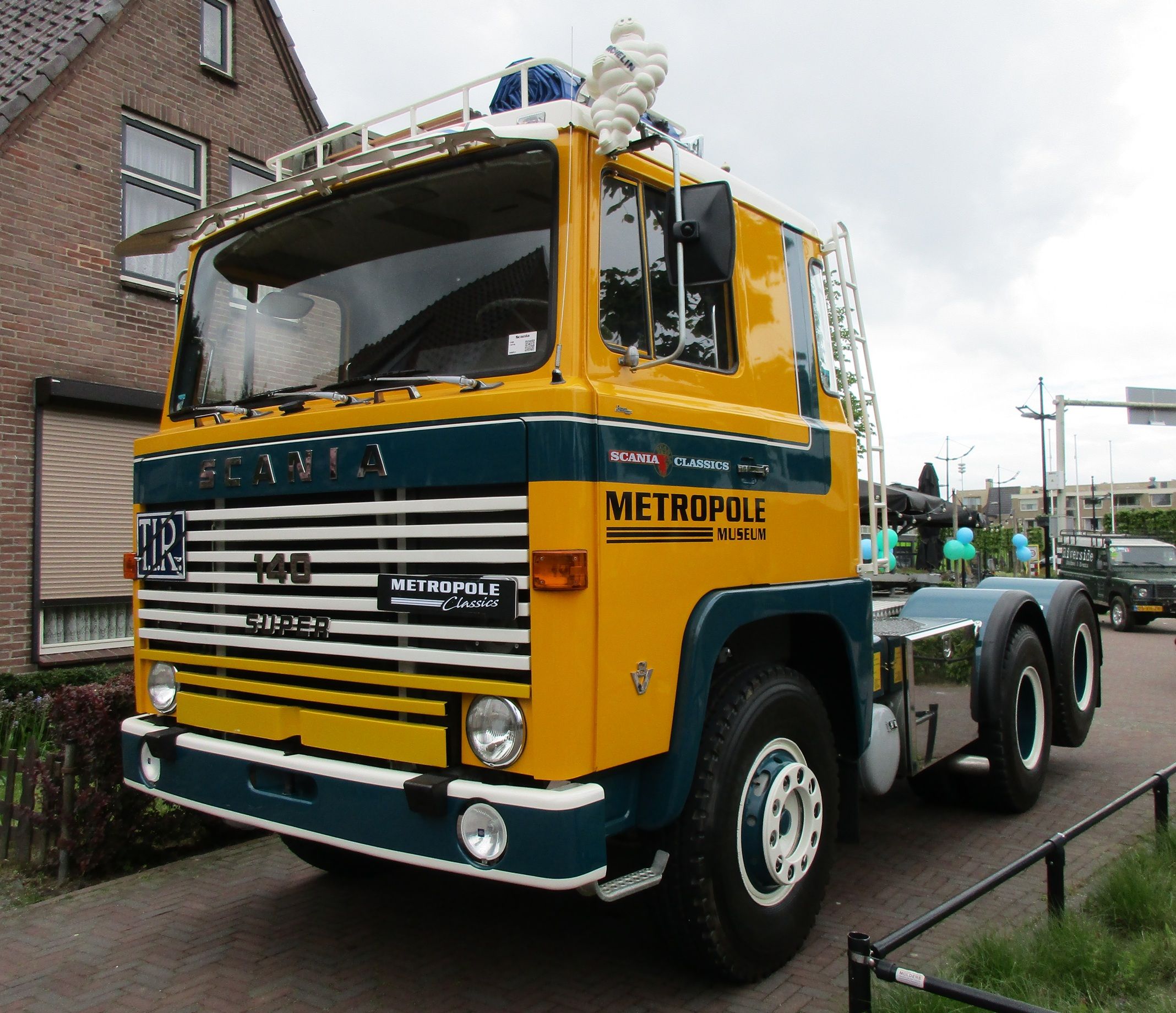 Metropole Classics Druten - 1974 Scania LBS 140 Super 6x2 tractor - 1