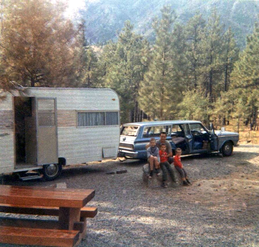My Father's Cars Adventures -- The Wagon Years, Part 1 1 Lytton British Columbia August 1965