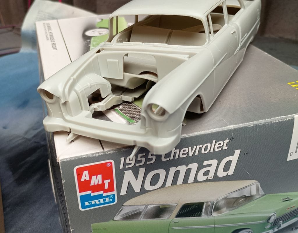 A Modeller's Challenges -- When the Model Kit Fights Back 3 MLHeadlight