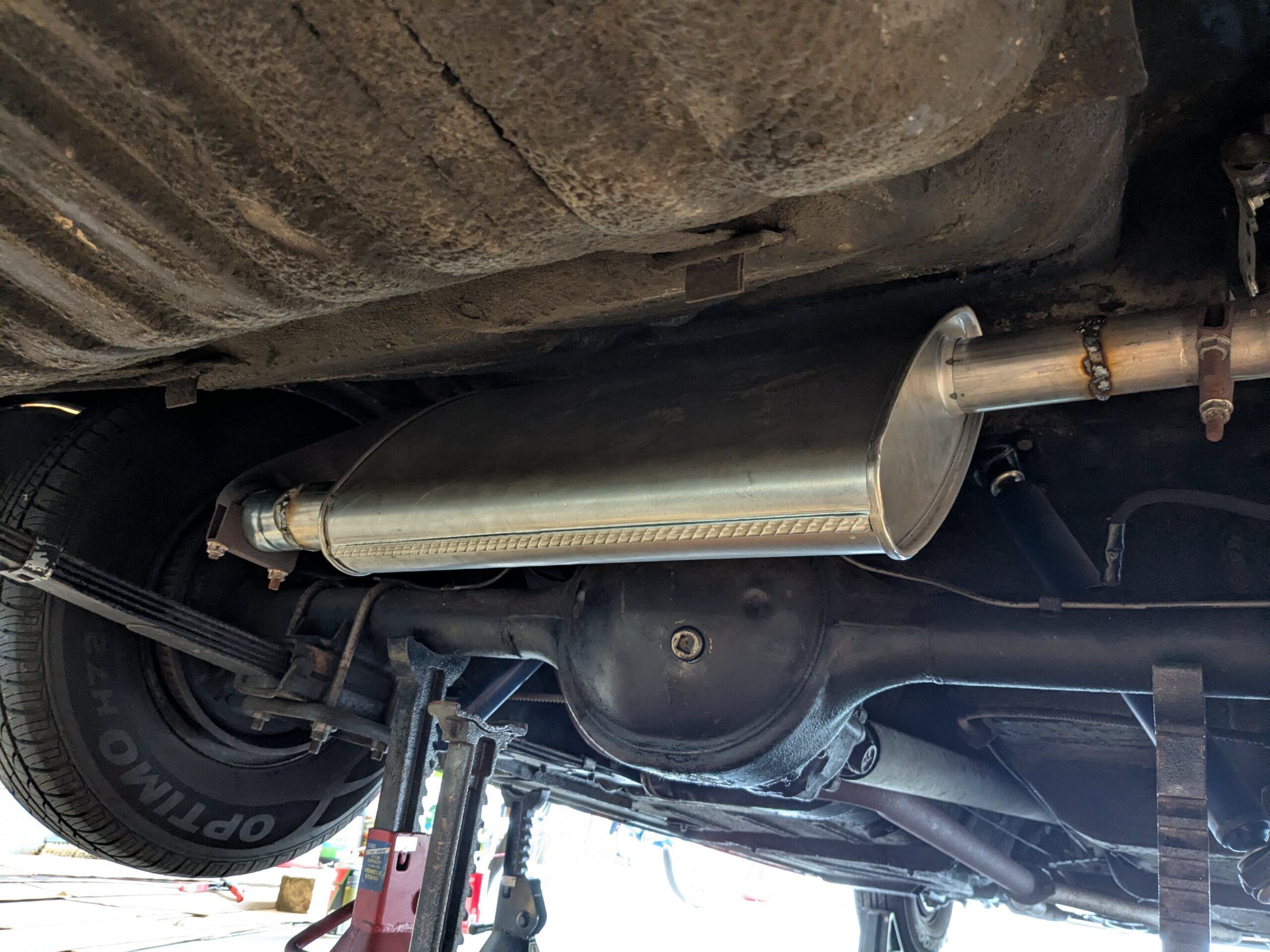 1963 Ford Thunderbird exhaust system
