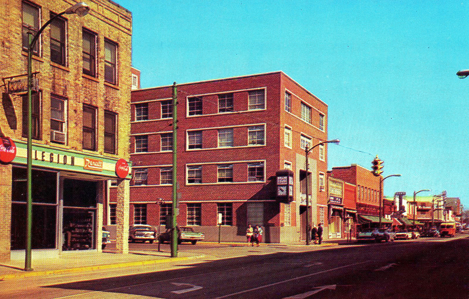 Vintage 1950s & 1960s Postcards Of Main Streets And Downtowns 13 14561587695 3601a7d7bd h