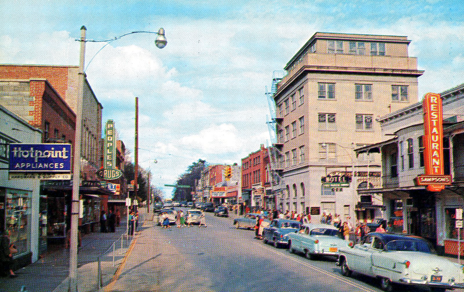 Vintage 1950s & 1960s Postcards Of Main Streets And Downtowns 7 14561589075 f21a2714d9 h
