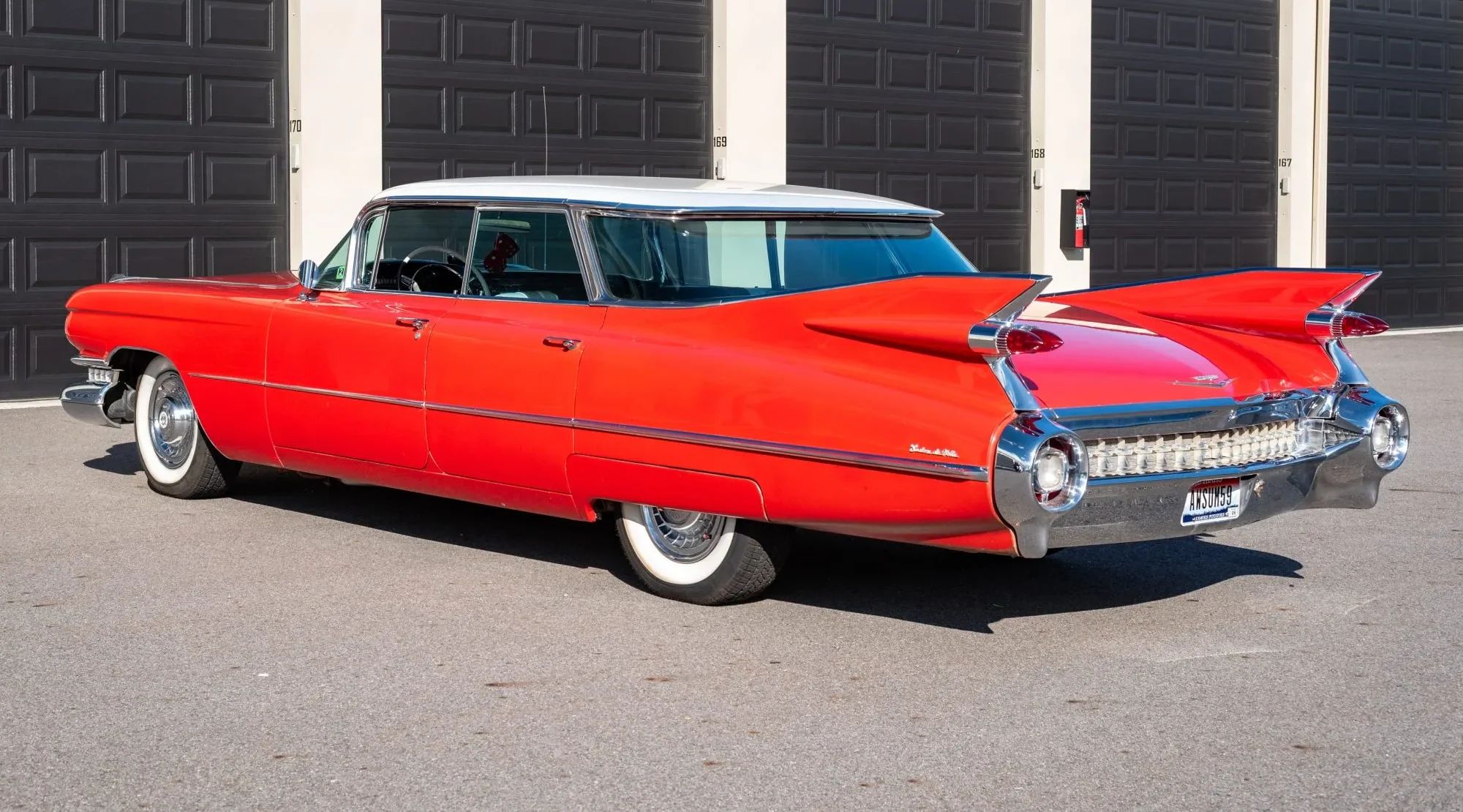 From Flattop To Formal: Cadillac's 1959–1964 Four-Window And Six-Window Four-Door Hardtops 9 Left rear 3q view of a 1959 Cadillac flattop four-door hardtop
