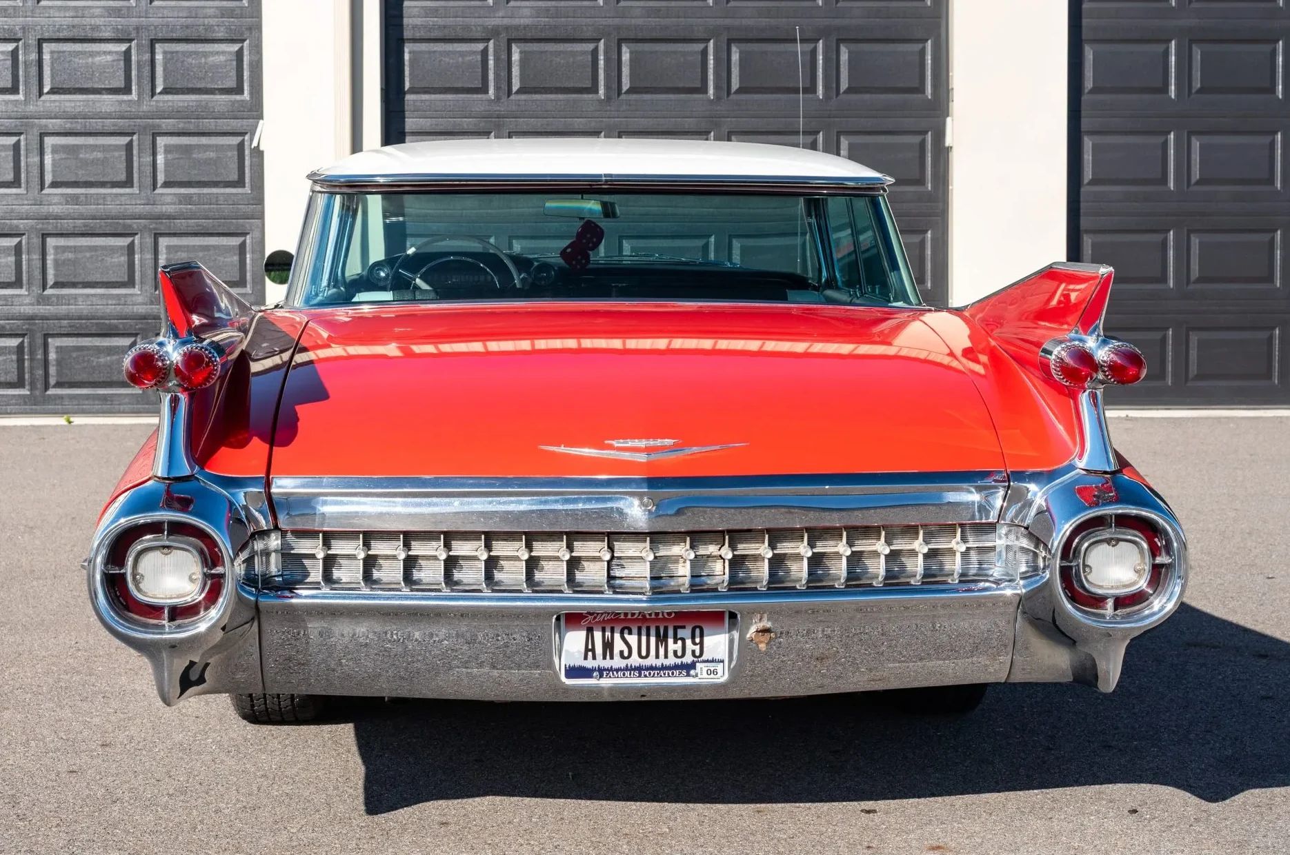 From Flattop To Formal: Cadillac's 1959–1964 Four-Window And Six-Window Four-Door Hardtops 10 Rear view of a 1959 Cadillac flattop four-door hardtop