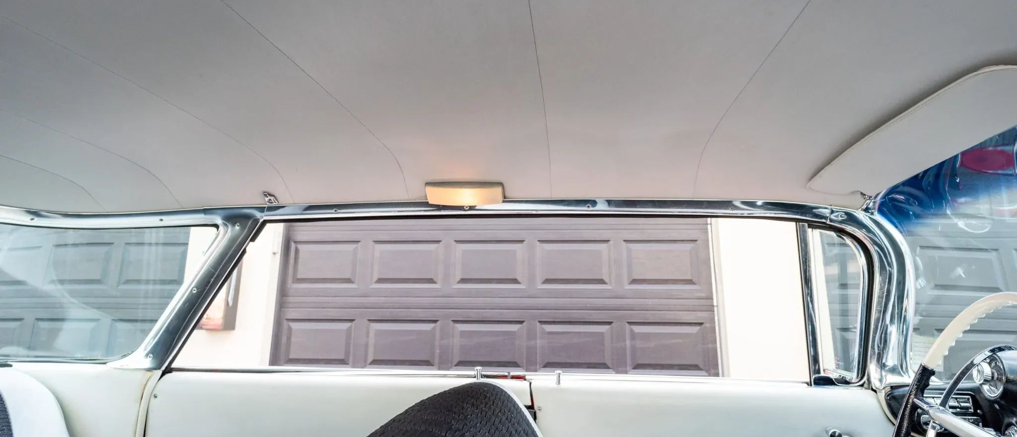 From Flattop To Formal: Cadillac's 1959–1964 Four-Window And Six-Window Four-Door Hardtops 7 Side windows of a 1959 Cadillac four-door hardtop from the inside