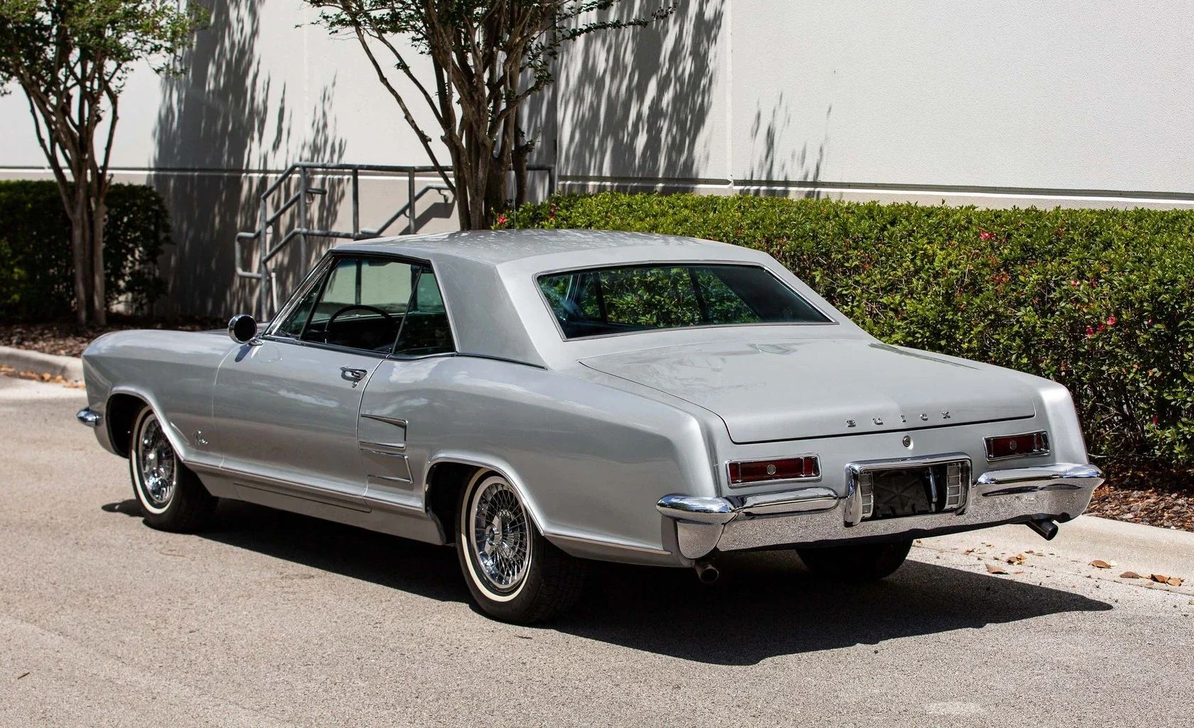 Left rear 3q view of a 1963 Riviera