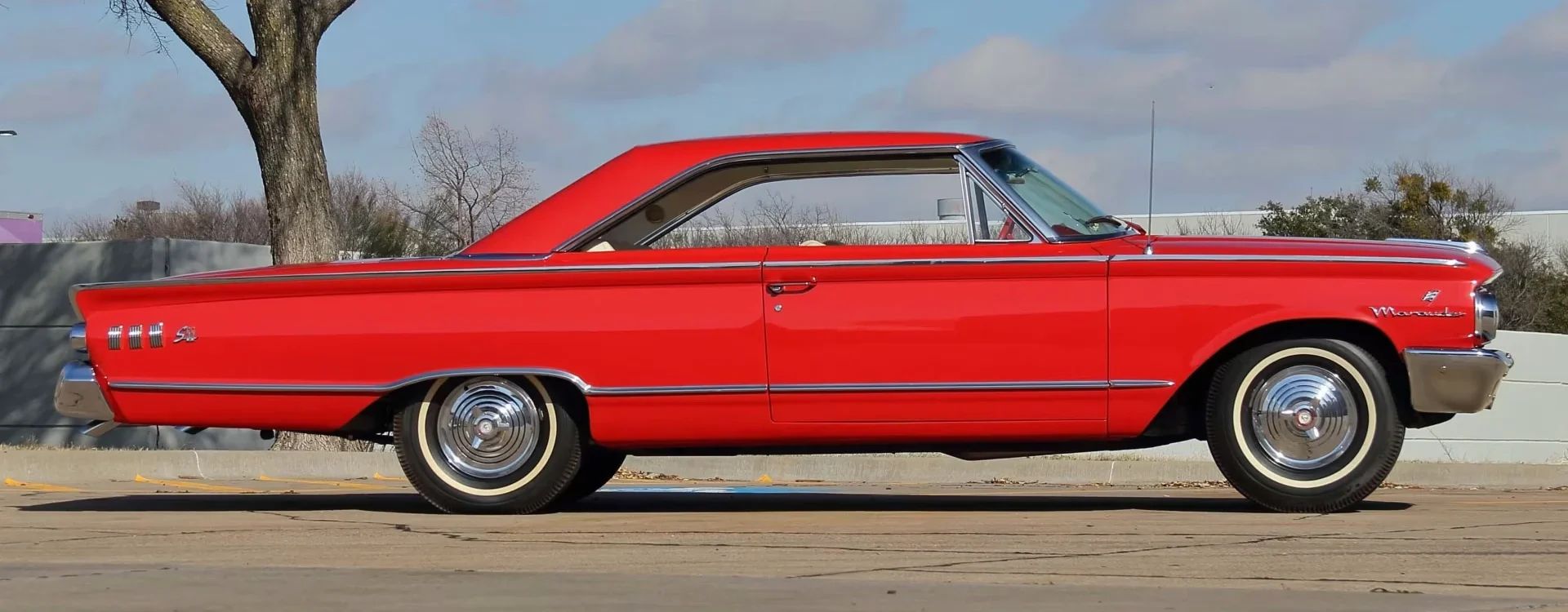 1963 Mercury Monterey S-55 Two-Door Hardtop: One-Year-Only Bucket-Seat Breezeway 33 Right side view of a 1963 Mercury two-door hardtop