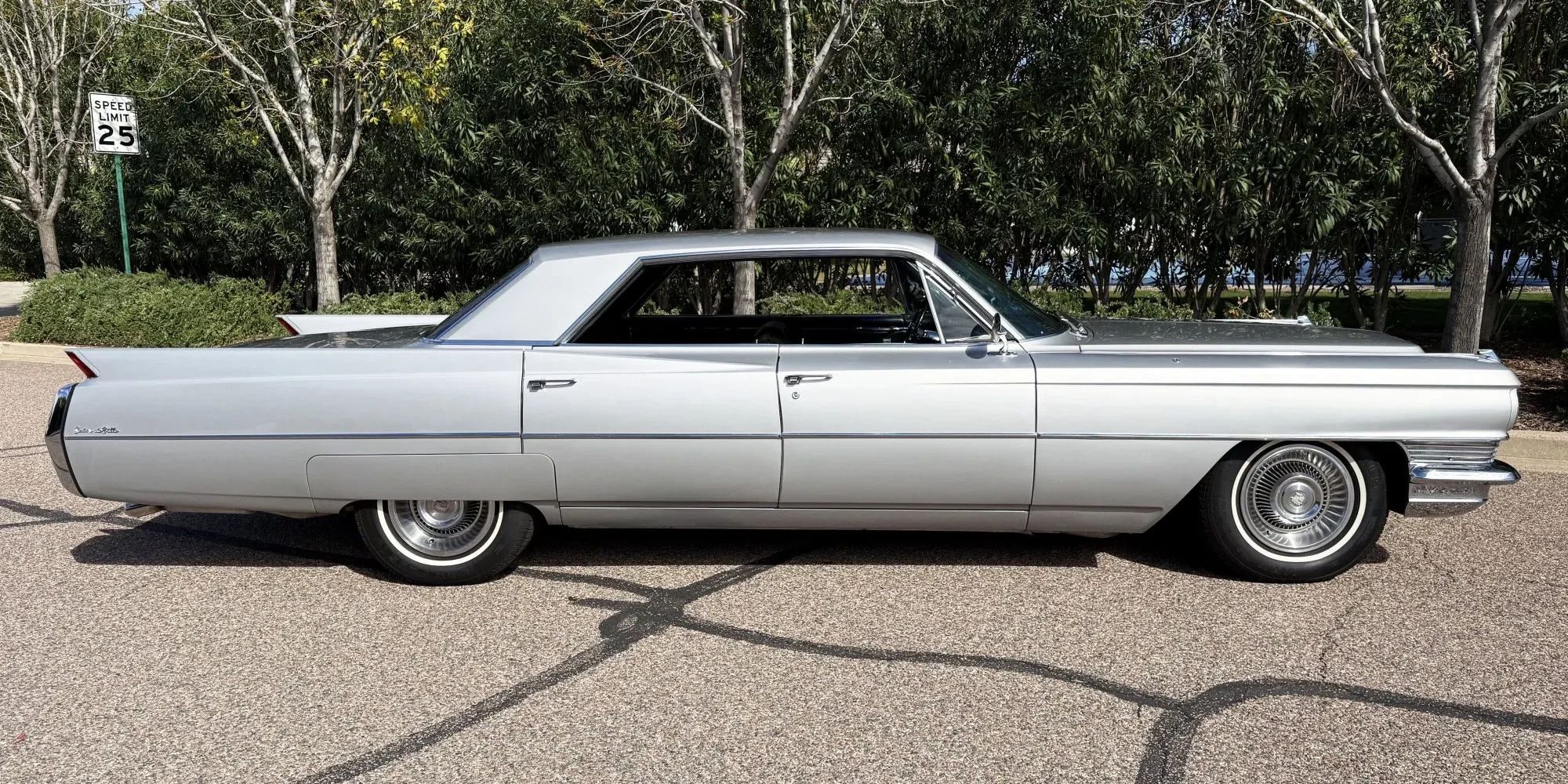 From Flattop To Formal: Cadillac's 1959–1964 Four-Window And Six-Window Four-Door Hardtops 40 Right side view of a 1964 Cadillac four-window four-door hardtop