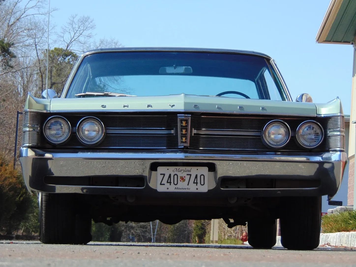 Front view of a 1967 Chrysler