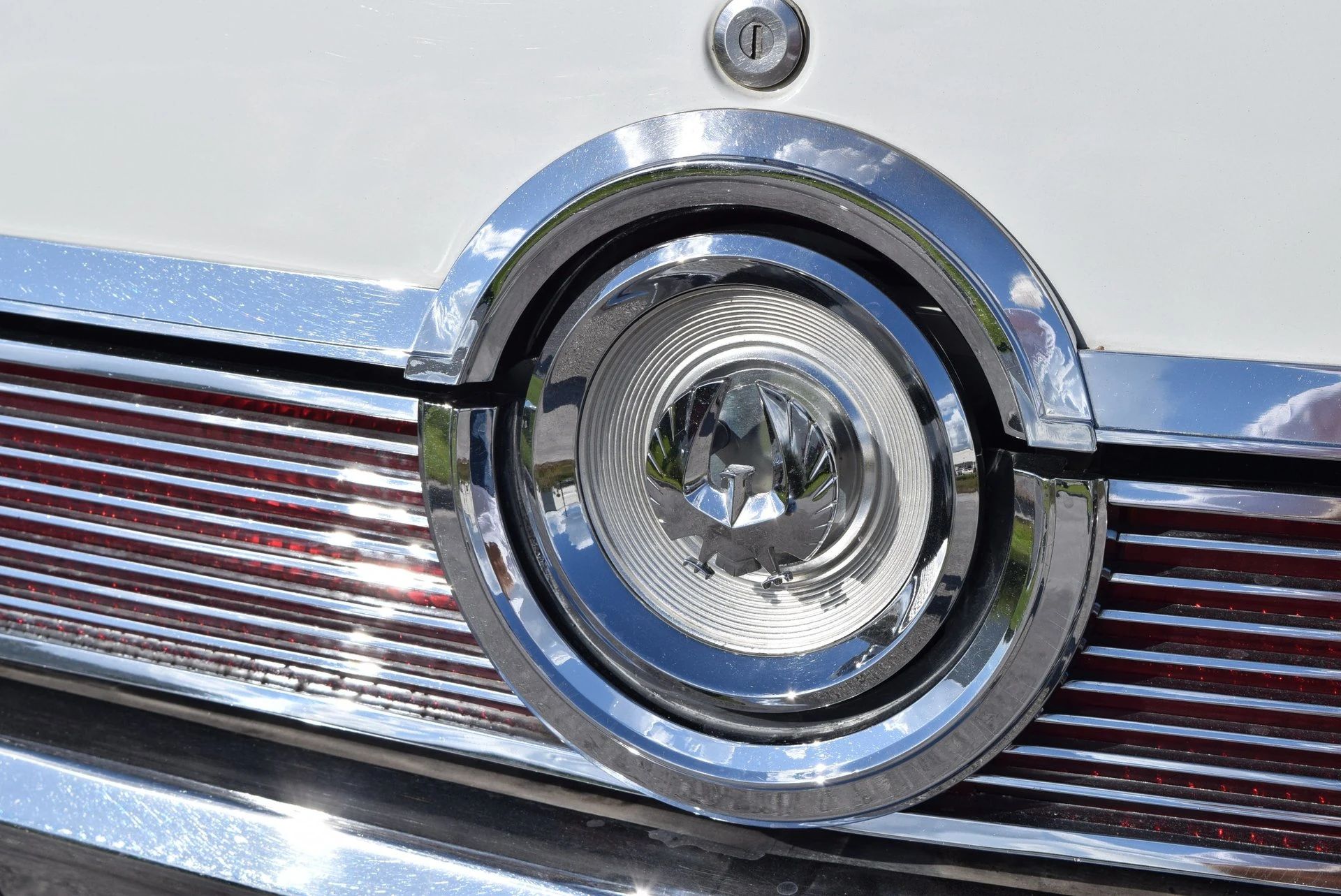 Imperial emblem on the tail of a 1967 Crown