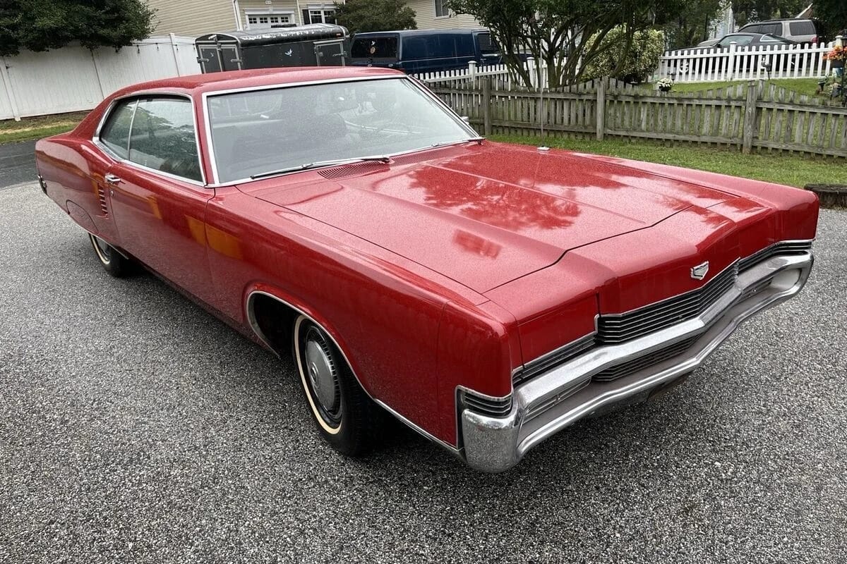 1970 Mercury Marauder: Not An X-100, But "A Thriftier Approach To Sports Driving" 4 Right front 3q view of a 1969 Mercury Marauder