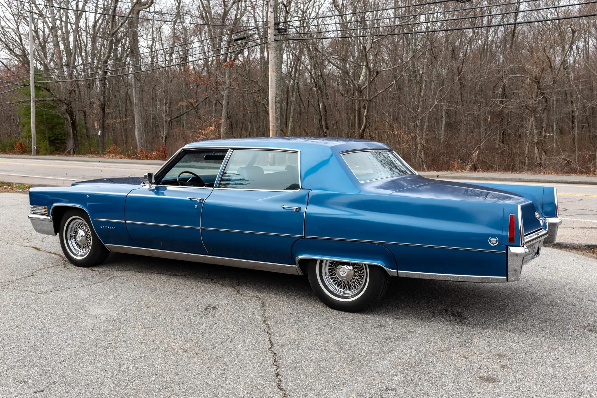 1970 Cadillac Fleetwood Sixty Special: A Chauffeur-Driven Example Of The Rare Final RWD Sixty Special 16 Left rear 3q view of a 1970 Cadillac four-door sedan