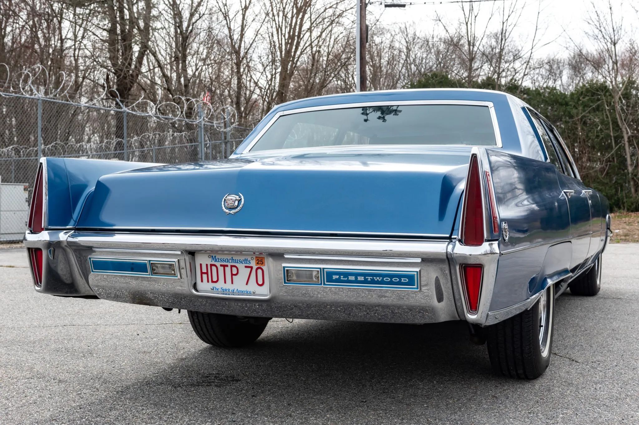 1970 Cadillac Fleetwood Sixty Special: A Chauffeur-Driven Example Of The Rare Final RWD Sixty Special 18 Rear view of a 1970 Cadillac Fleetwood sedan