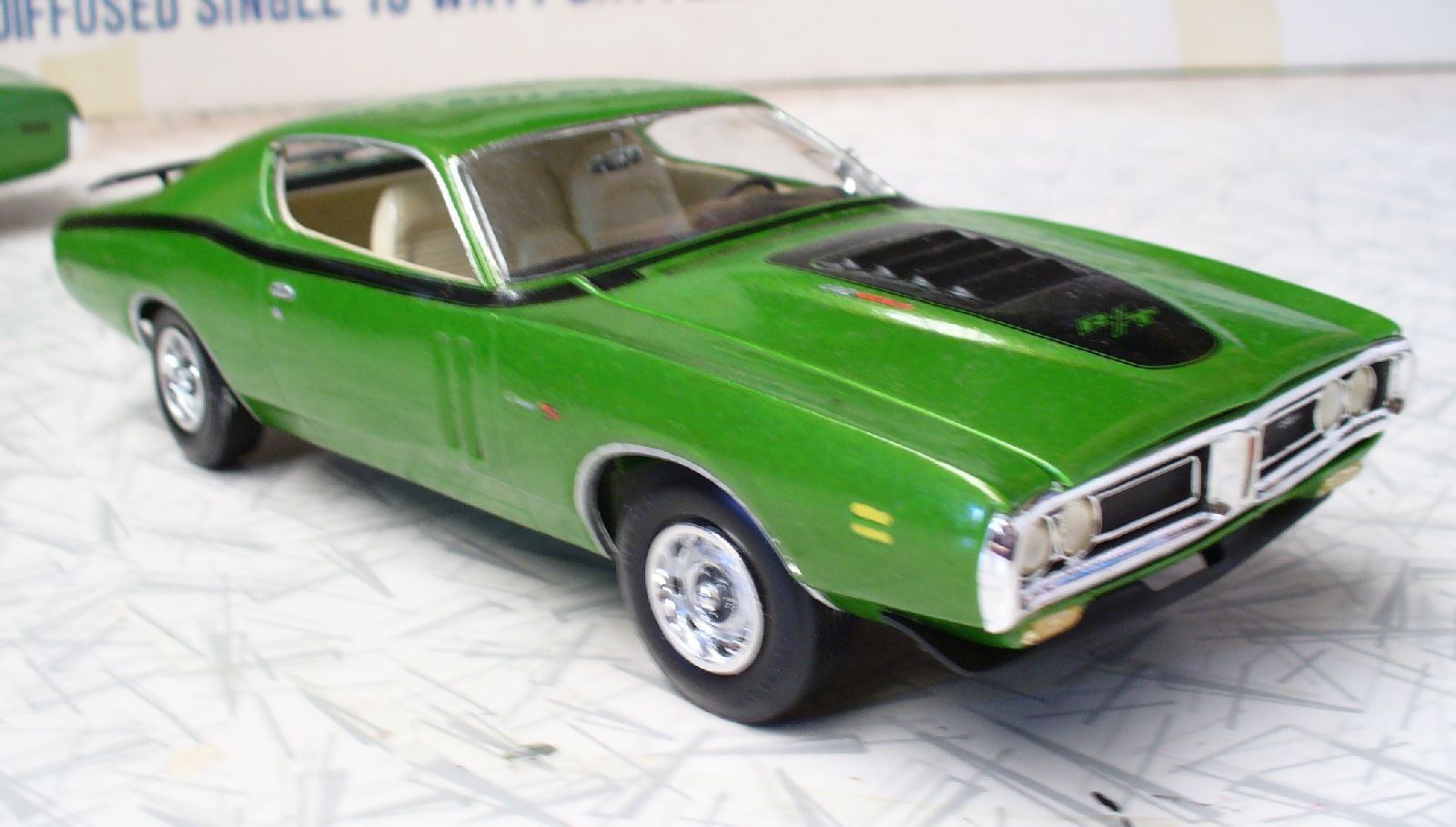 The Dodge Chargers of 1971–1974, Recreated in Scale 9 71Chargergreen.4