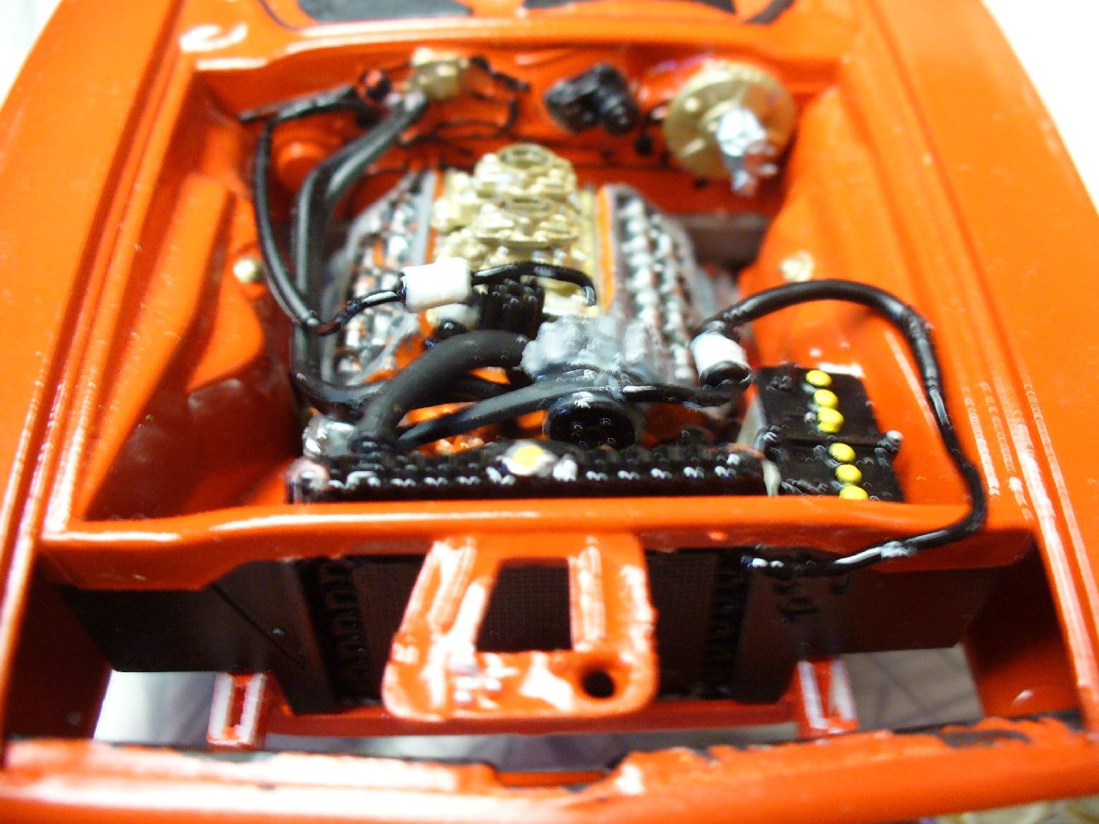 The Dodge Chargers of 1971–1974, Recreated in Scale 11 71Chargerorangeengine
