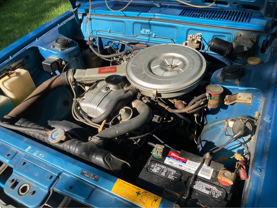 1978 Plymouth Arrow GS: An Original, Rust-Free Captive Import That Still Looks Good 2 1978 Plymouth Arrow engine compartment with 2000cc four