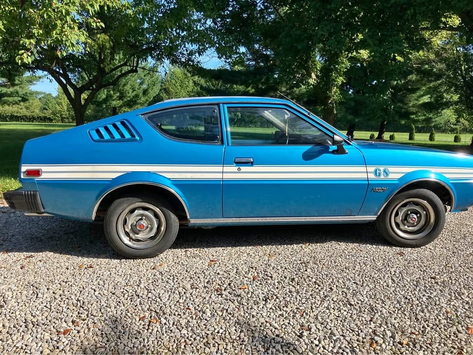 1978 Plymouth Arrow GS: An Original, Rust-Free Captive Import That Still Looks Good 7 Partial passenger-side profile of blue 1978 Plymouth Arrow GS