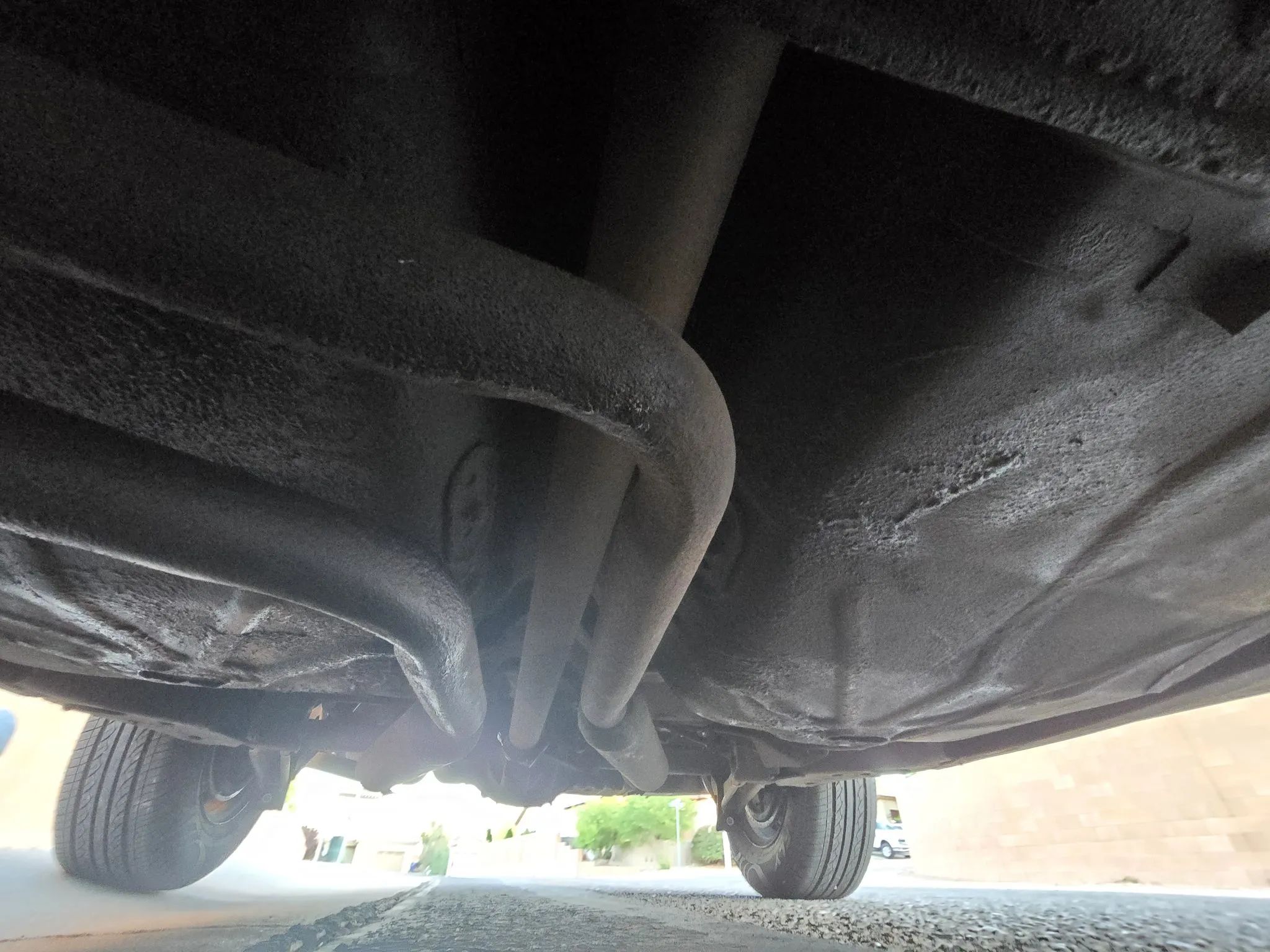 Undercarriage of 1979 Oldsmobile Cutlass Supreme