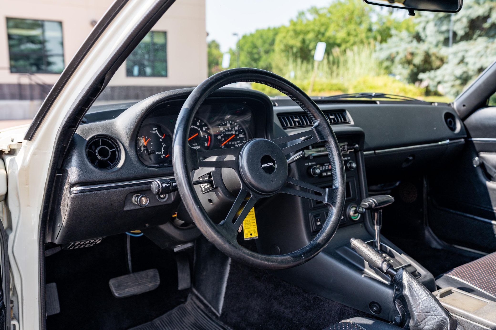 1979 Mazda RX-7 GS: A Rust-Free First-Year RX-7 With A Slight Catch...It's An Automatic 6 INstrument panel of 1979 Mazda RX-7 GS