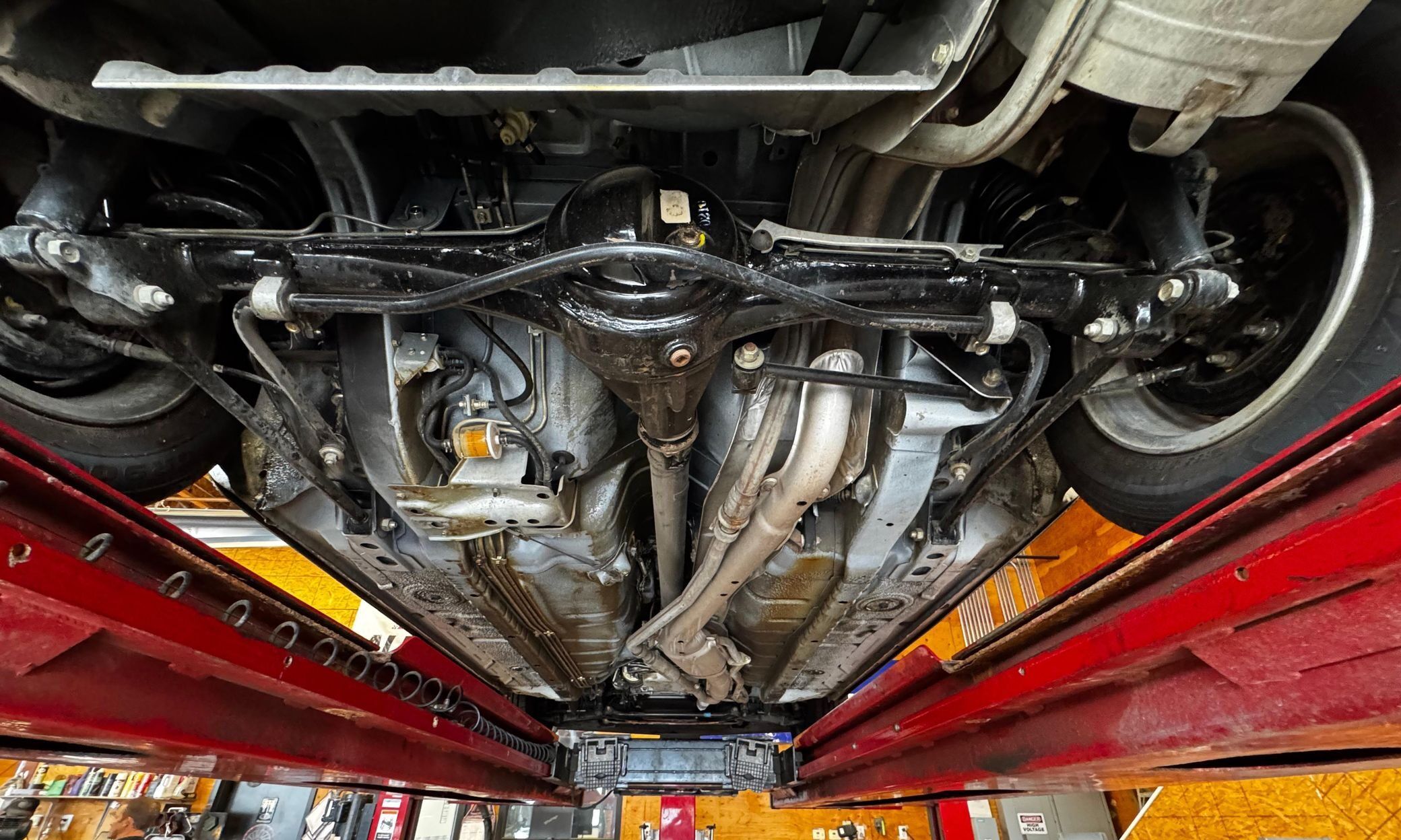 1979 Mazda RX-7 GS: A Rust-Free First-Year RX-7 With A Slight Catch...It's An Automatic 5 1979 Mazda RX-7 Undercarriage