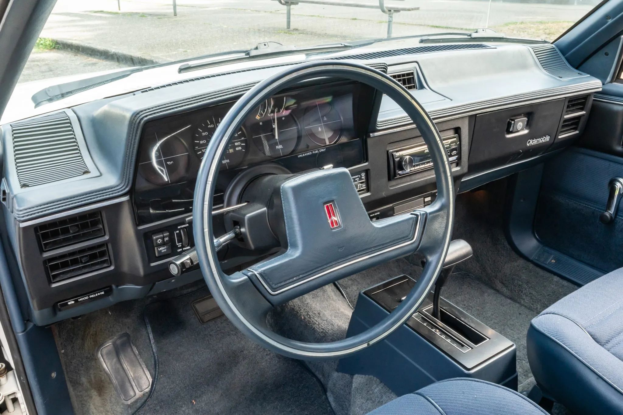 1987 Oldsmobile Firenza Cruiser Wagon: A Rare, Rust-Free Example Of A Wagon You've Probably Forgotten About 5 Blue instrument panel of 1987 Oldsmobile Firenza Wagon