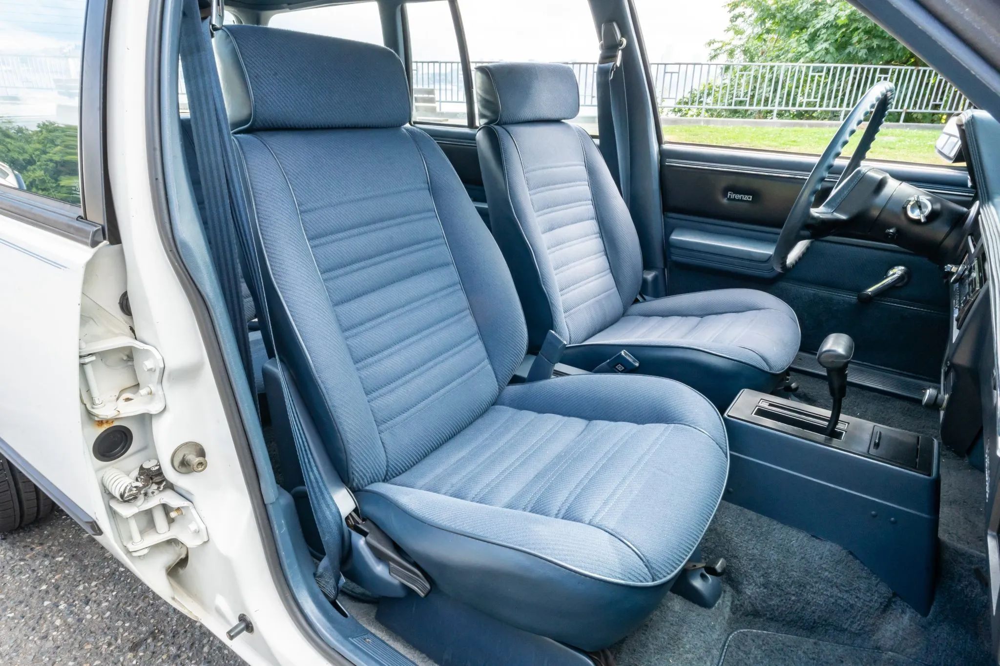 1987 Oldsmobile Firenza Cruiser Wagon: A Rare, Rust-Free Example Of A Wagon You've Probably Forgotten About 6 Blue bucket seats of 1987 Oldsmobile Firenza Wagon