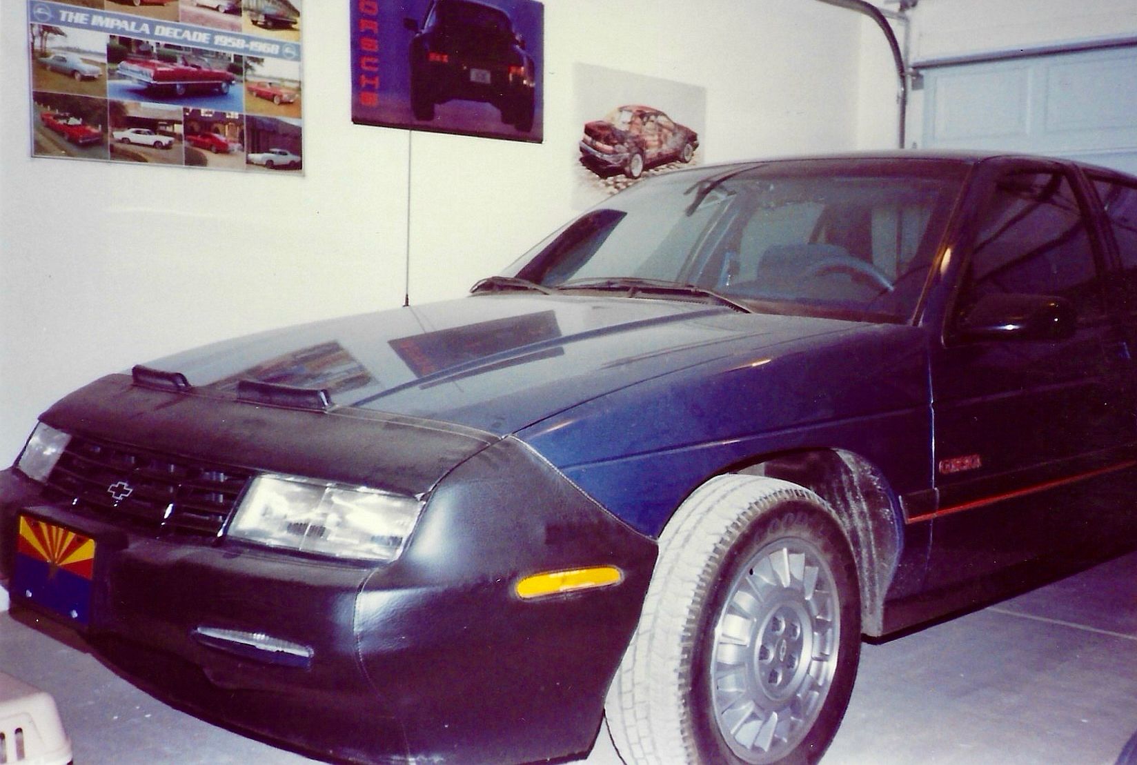 My 1991 Chevrolet Corsica — Better Than Its Reputation 3 1991 Chevrolet Corsica parked in a garage.