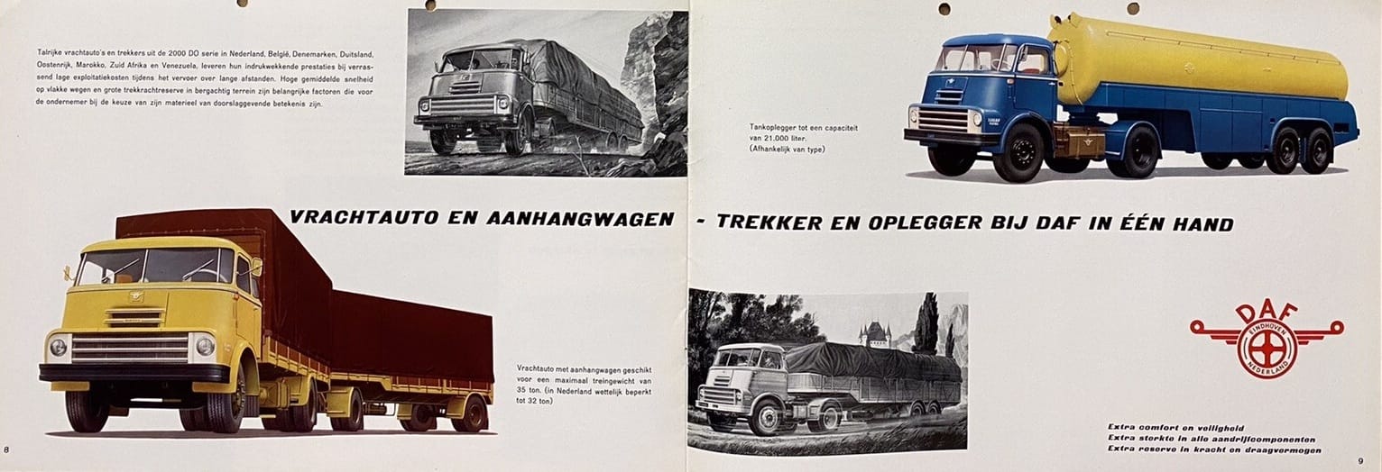 DAF 2000 DO brochure - 2