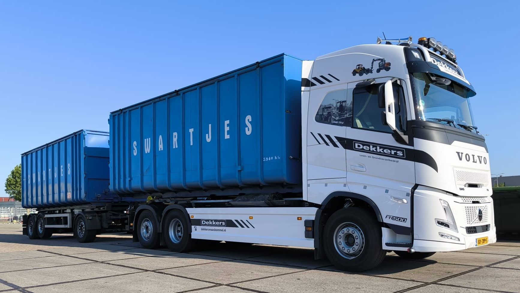 2026 Volvo FH Aero 6x2*4 Hooklift Truck - I Have Just Started Rolling 13 Dekkers Maasbommel - 2026 Volvo FH Aero 6x2*4 truck with a Hiab Multilift Ultima 26 hooklift hoist - 13