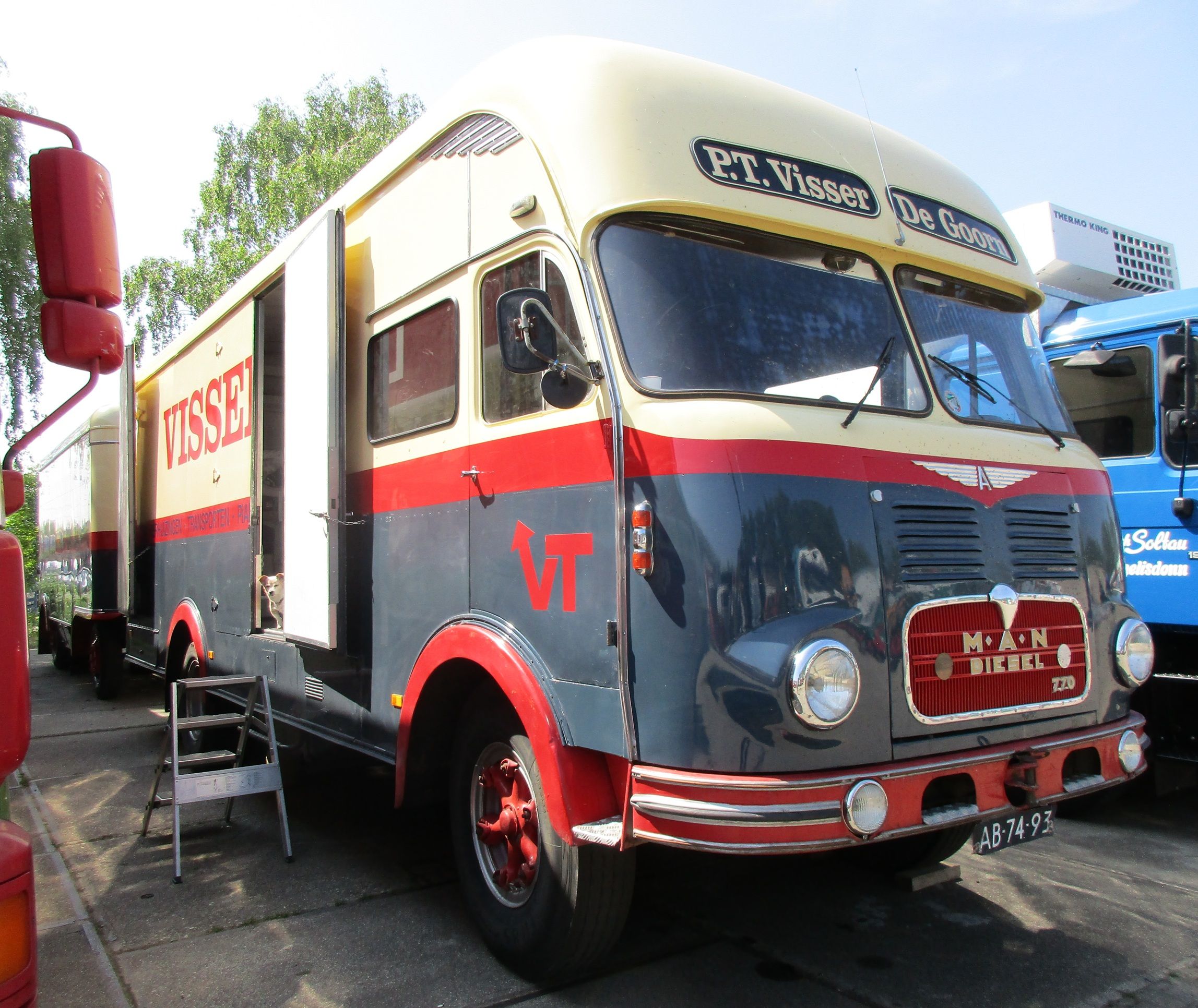 MAN-Büssing Oldtimertreffen 2024 - Visser - 1968 M.A.N. Diesel 770 Ackermann