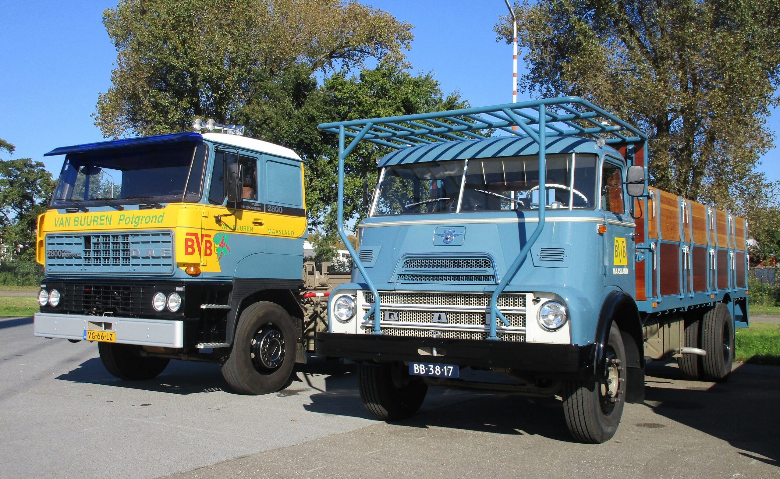 BVB Maasland - DAF A 2200 DO and DAF FAS 2800 Turbo Intercooling