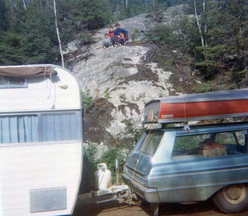 My Father's Car Adventures -- The Wagon Years, Part 2 2 Lake Athapapuskow Manitoba 1967