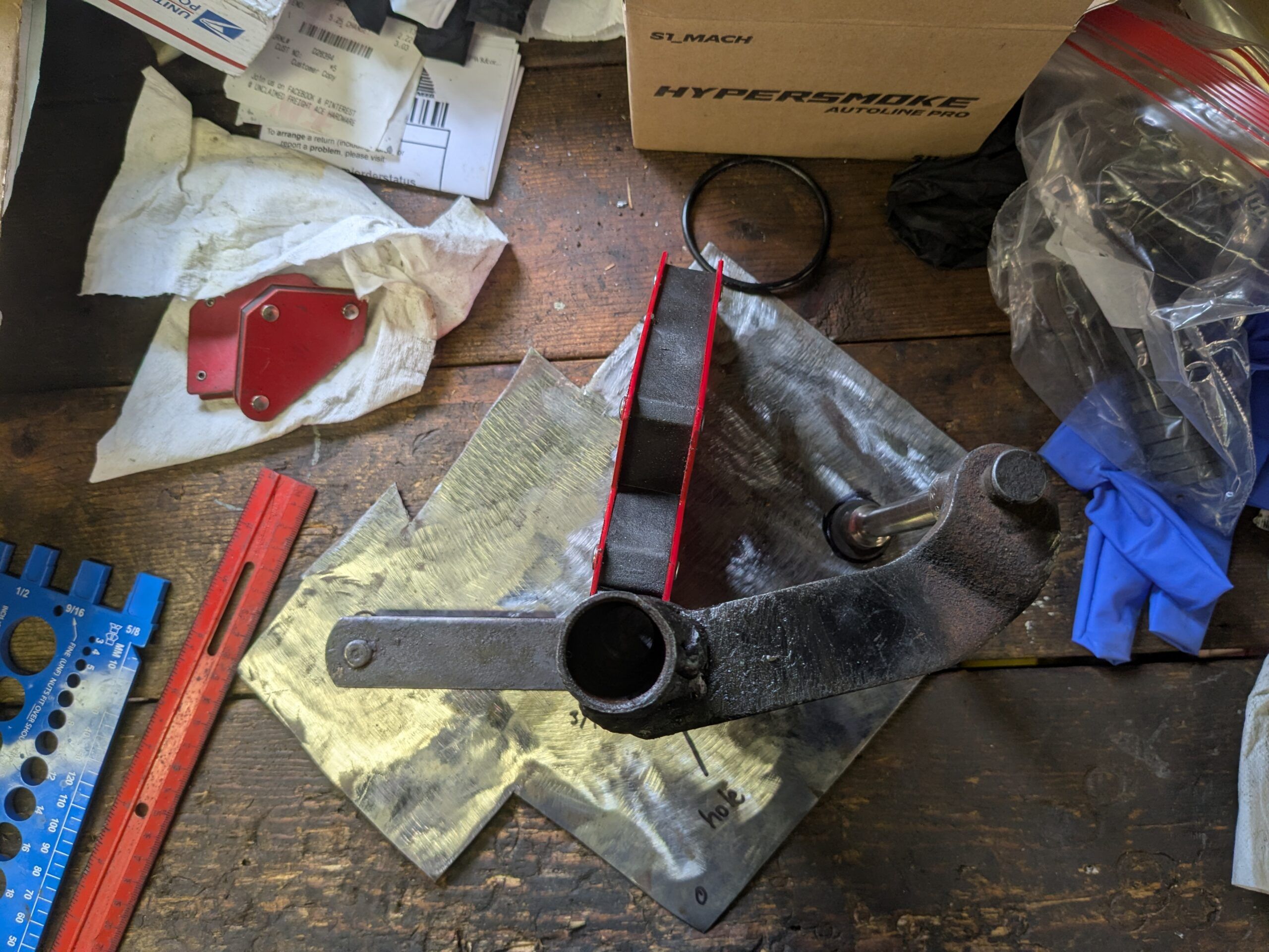 1965 Dodge Dart clutch Z-bar