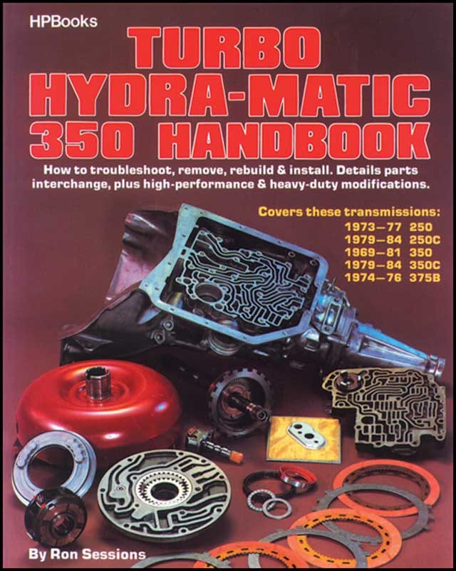 Cover of Turbo Hydra-Matic 350 Handbook, published by HPBooks