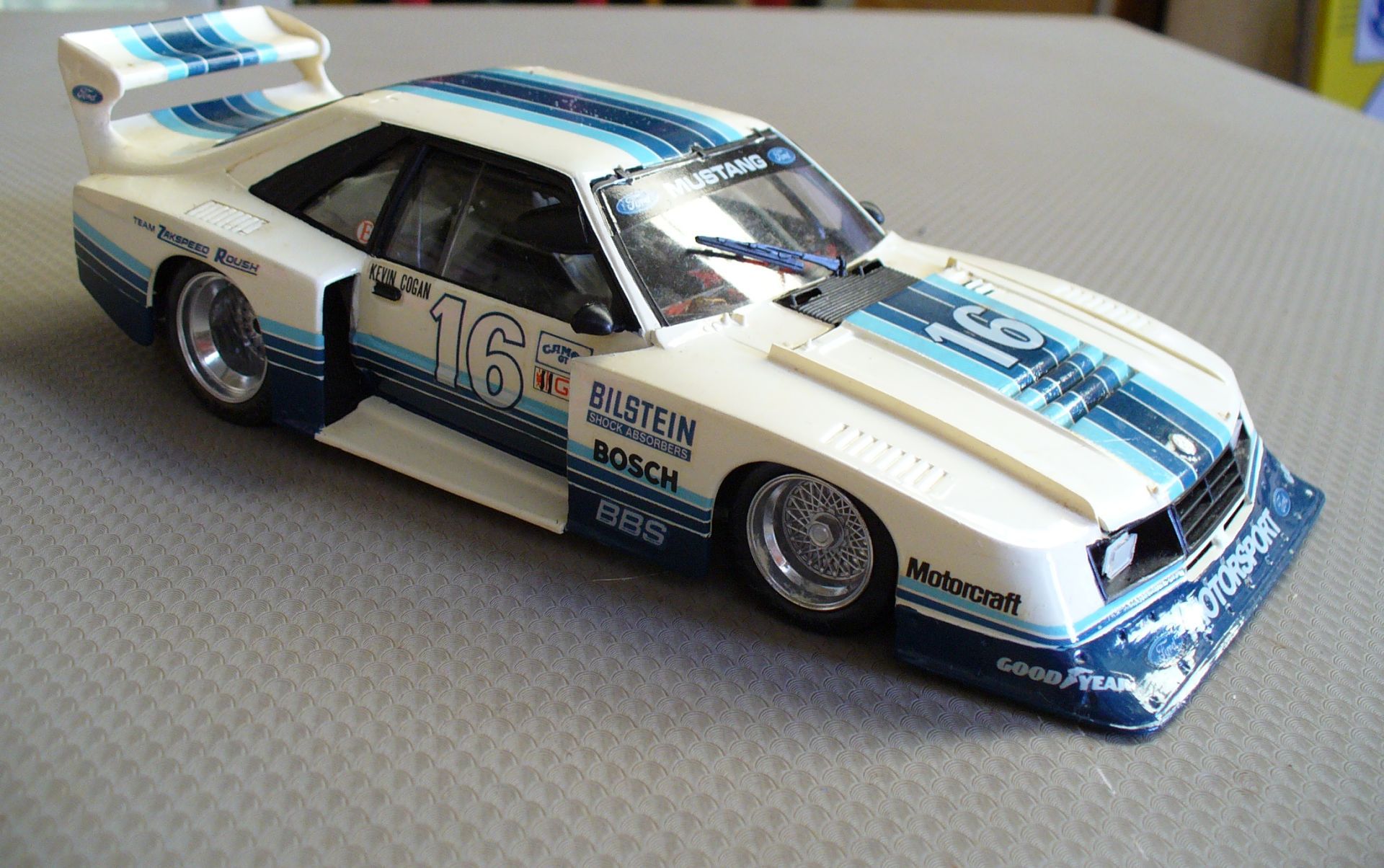 1973-2010 Ford Mustangs In Scale 16 ZakspeedMustang1