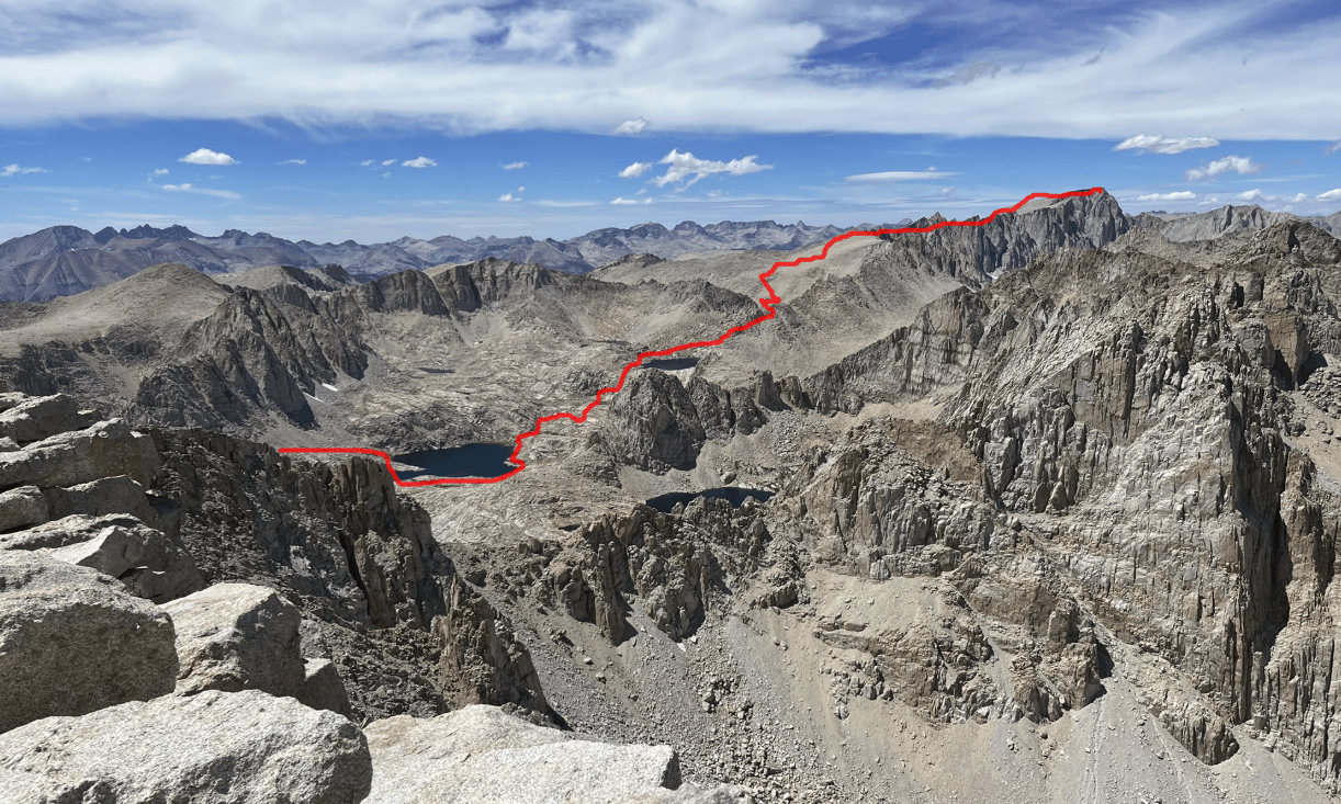 a route line