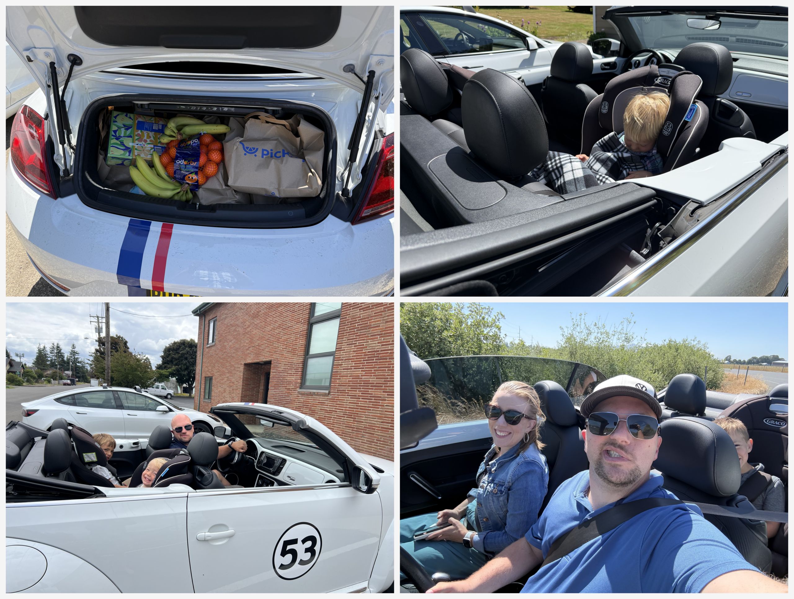 My 2017 Volkswagen Beetle 1.8T Convertible: My Very Own Love Bug 9 four photo collage original aspect ratios scaled