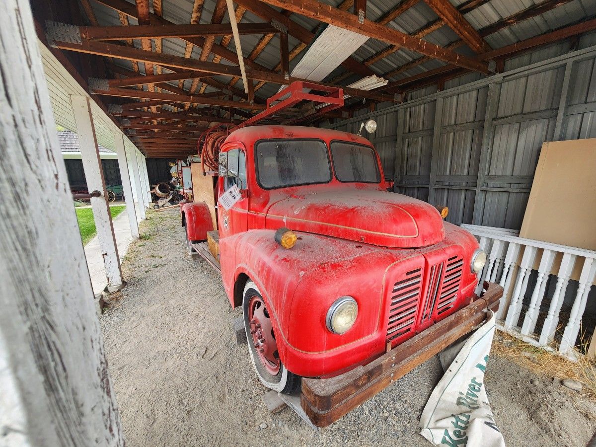 1951 Austin firetruck in a museum.